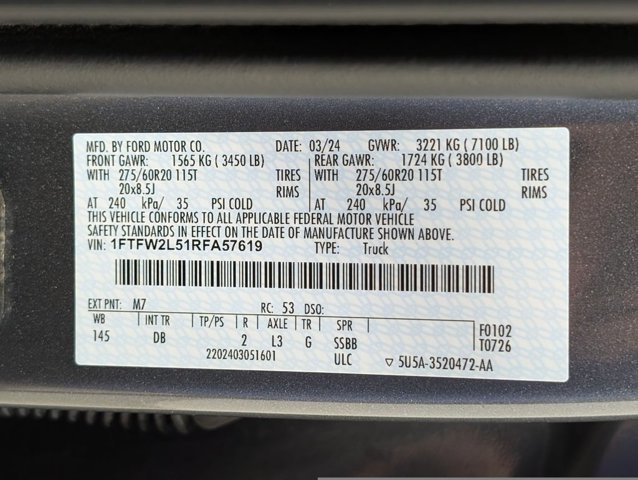 Certified 2024 Ford F150 STX AWD/4WD image 24