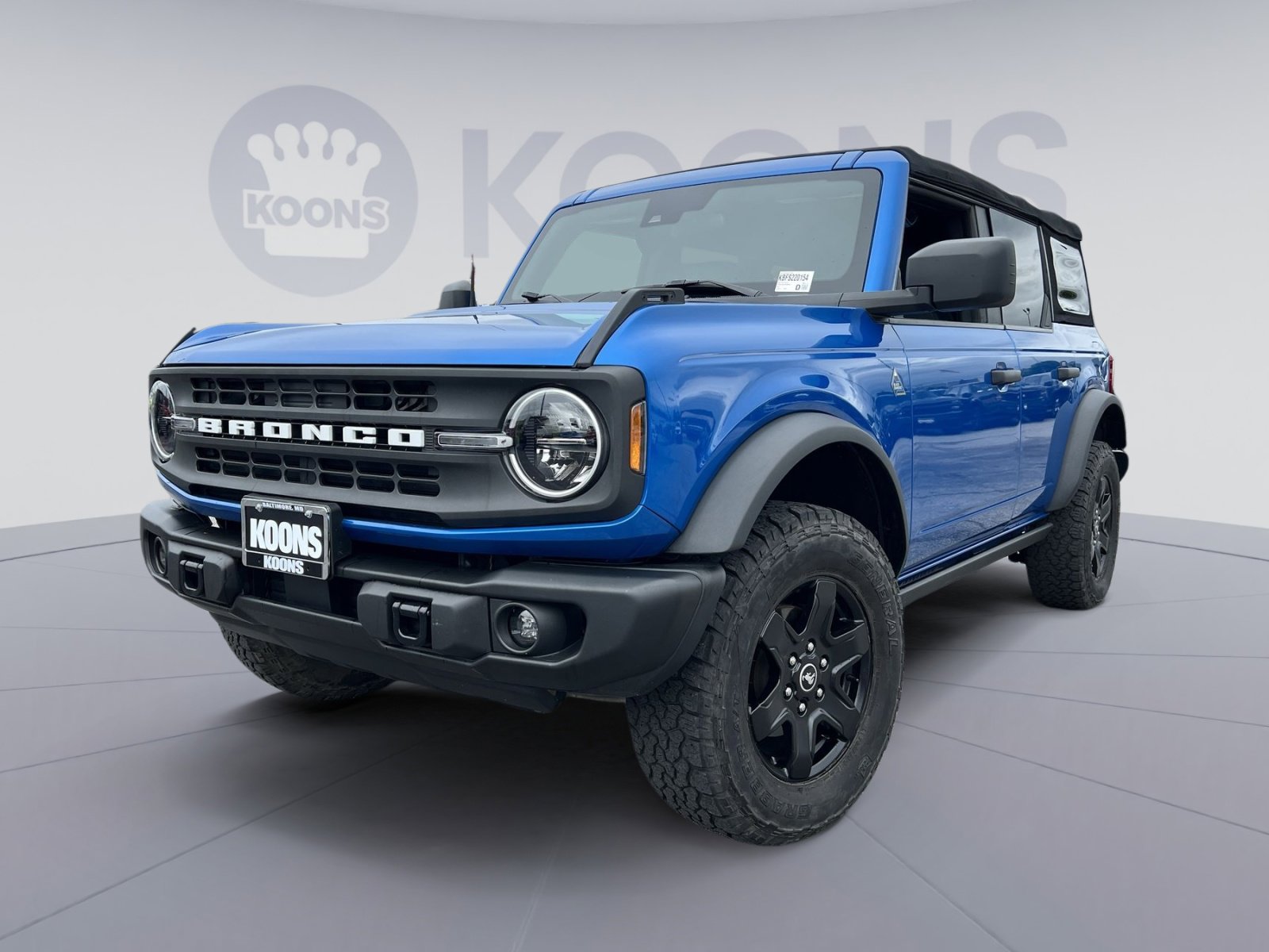 Certified 2022 Ford Bronco Black Diamond AWD/4WD image 1