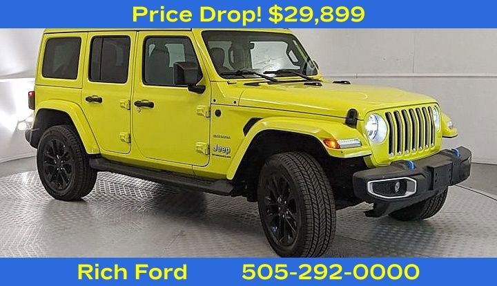 Used 2023 Jeep Wrangler Unlimited Sahara w/ Cold Weather Group