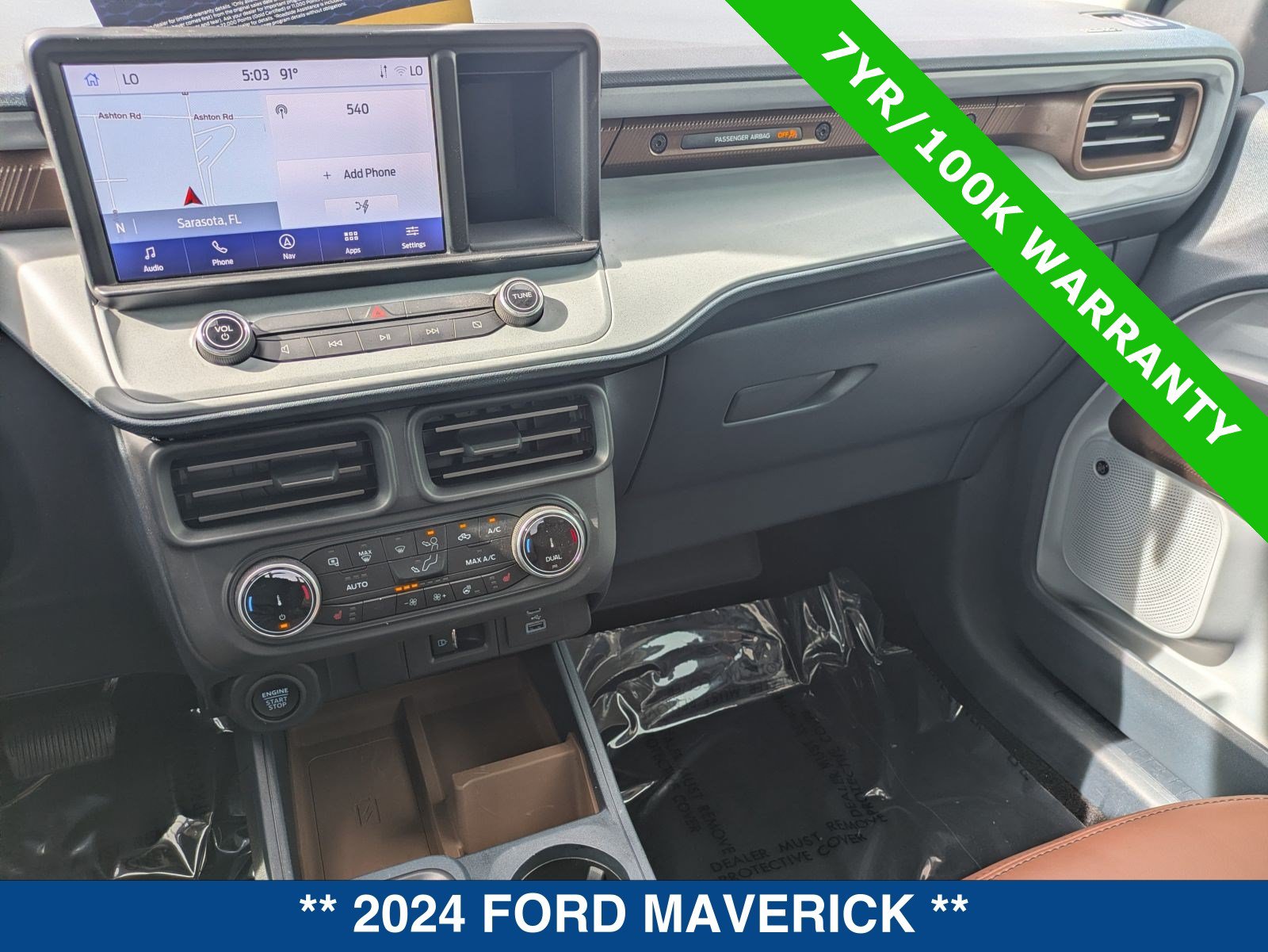 Certified 2024 Ford Maverick Lariat FWD image 32