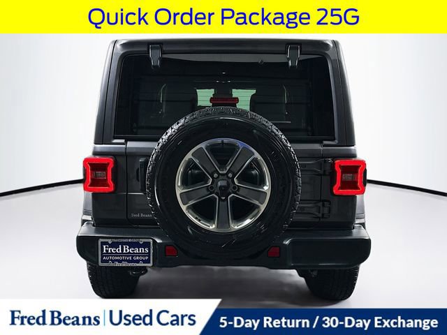 Used 2022 Jeep Wrangler Unlimited Sahara w/ LED Lighting Group image 4