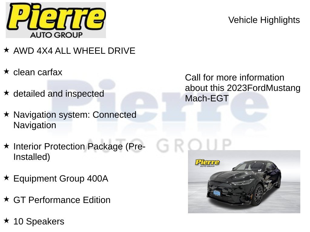 Certified 2023 Ford Mustang Mach-E GT w/ GT Performance Edition AWD/4WD image 7