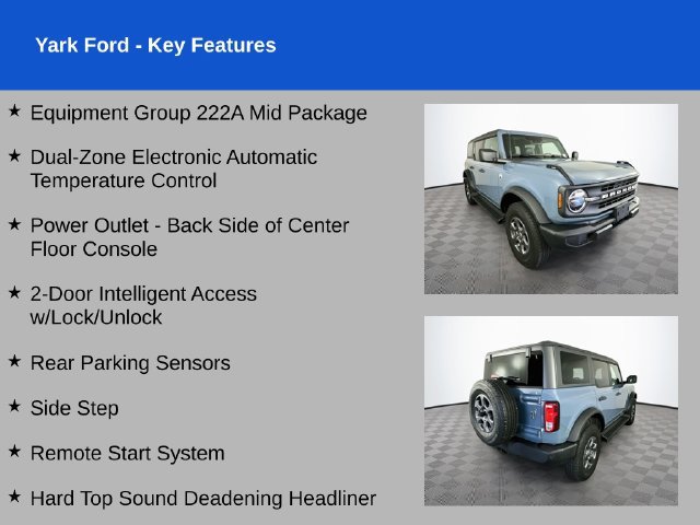 Certified 2025 Ford Bronco Big Bend AWD/4WD image 2