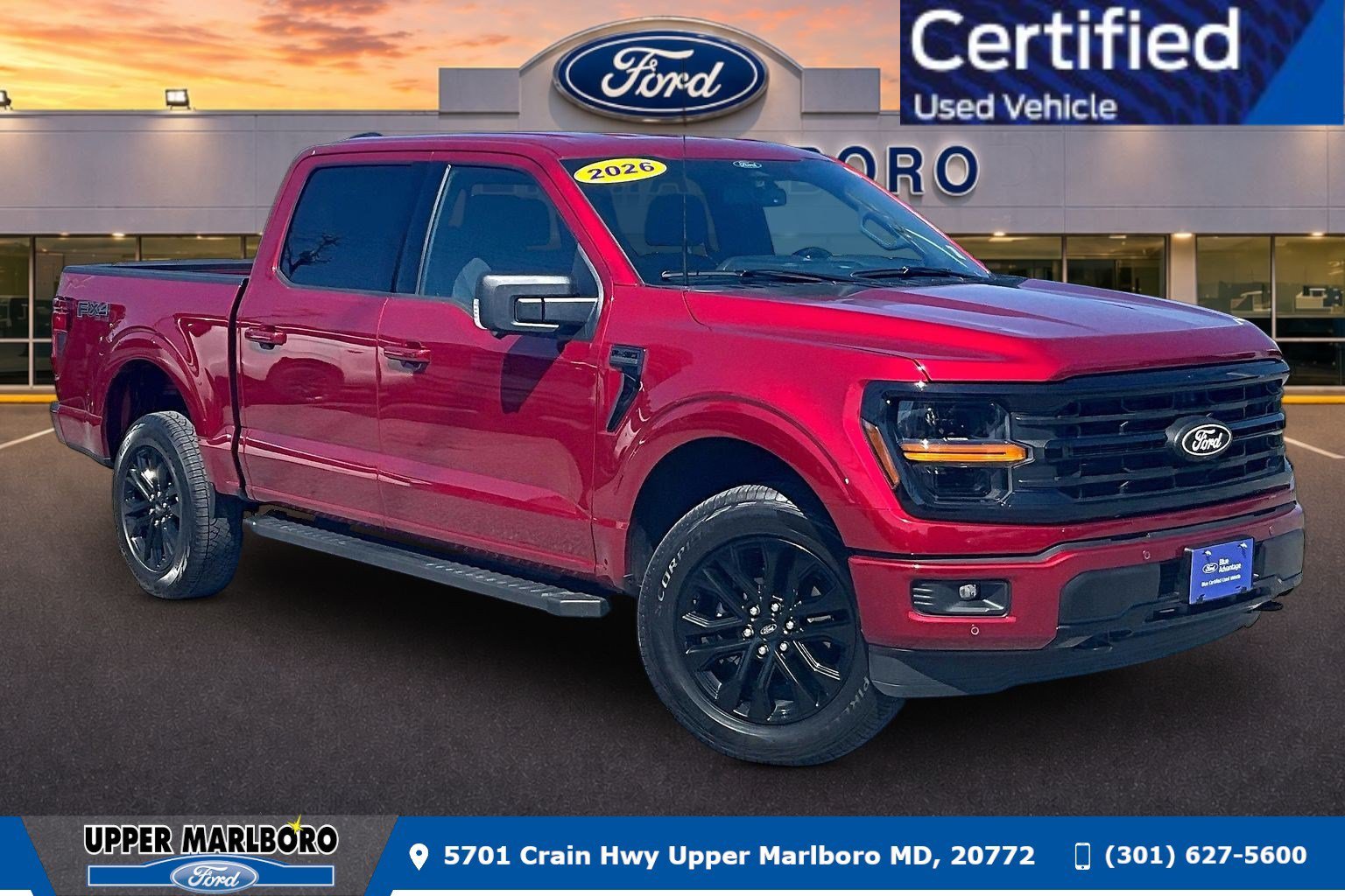 Certified 2026 Ford F150 XLT w/ Equipment Group 302A MID
