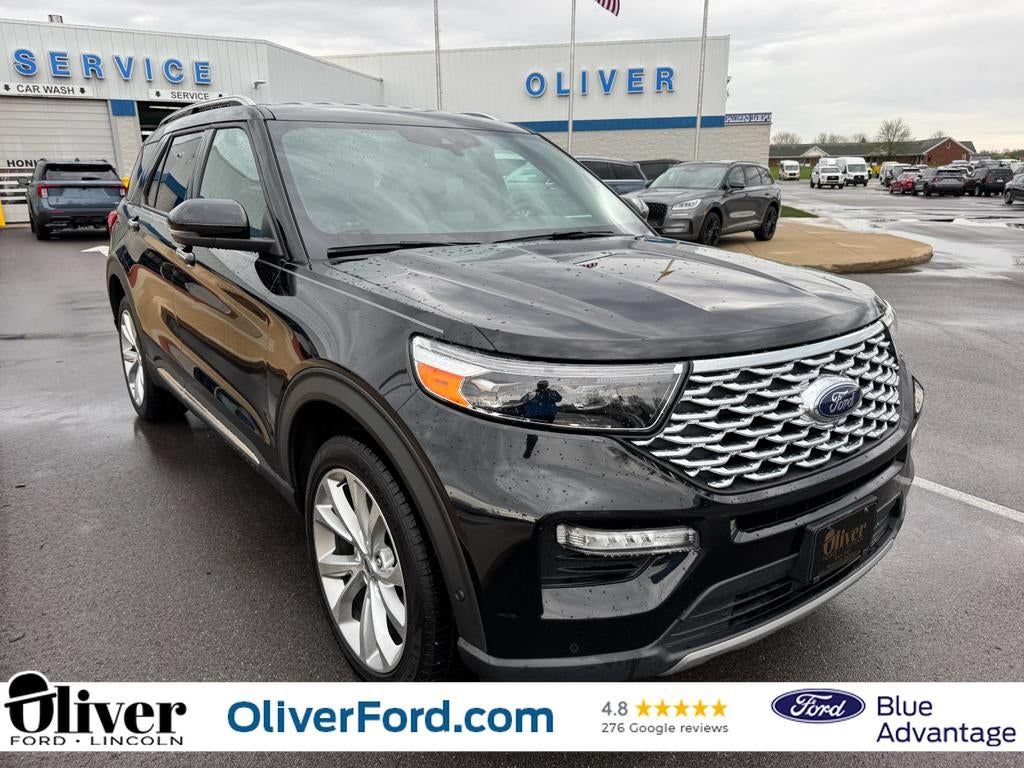 Certified 2022 Ford Explorer Platinum w/ Equipment Group 601A AWD/4WD image 1