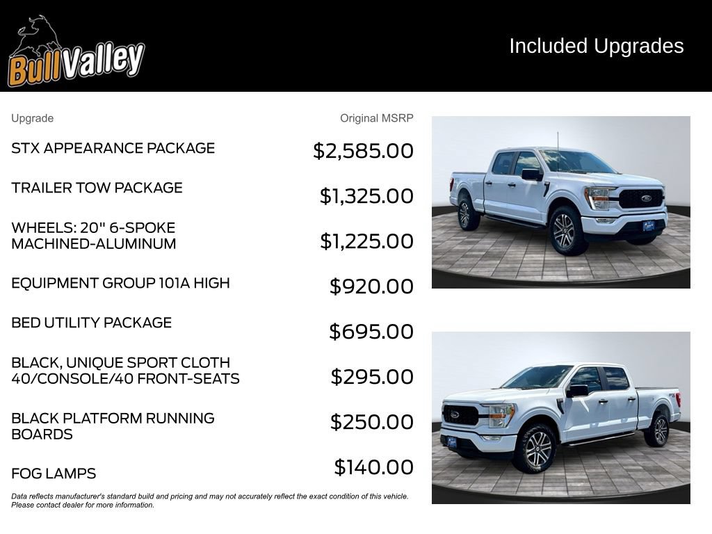Certified 2022 Ford F150 XL w/ STX Appearance Package AWD/4WD image 11