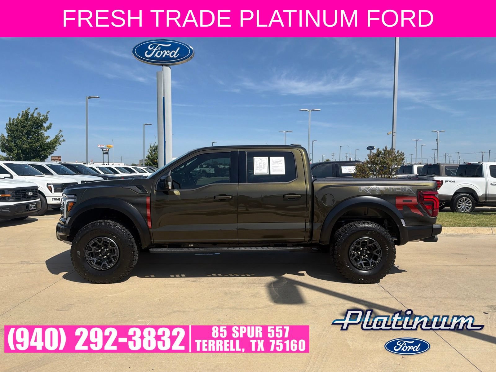 Certified 2026 Ford F150 Raptor w/ Equipment Group 803A Raptor R AWD/4WD image 2