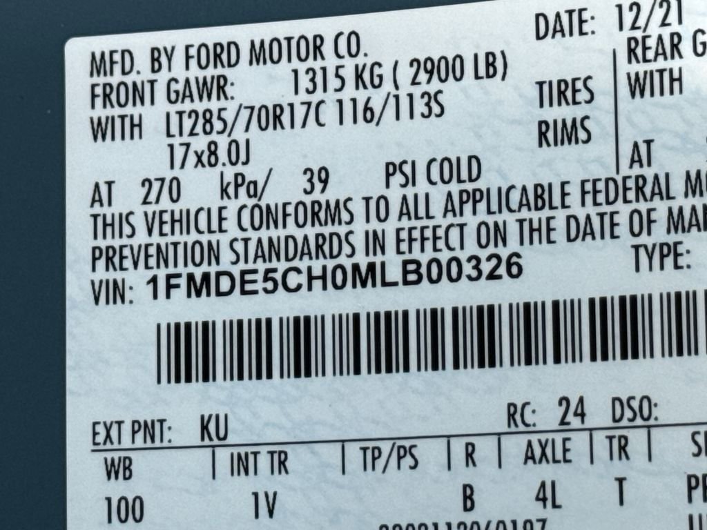 Certified 2021 Ford Bronco Badlands image 28