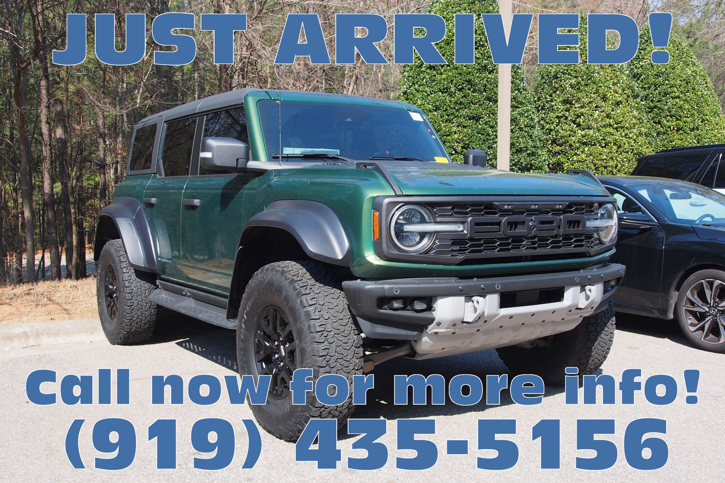 Certified 2022 Ford Bronco Raptor AWD/4WD image 2