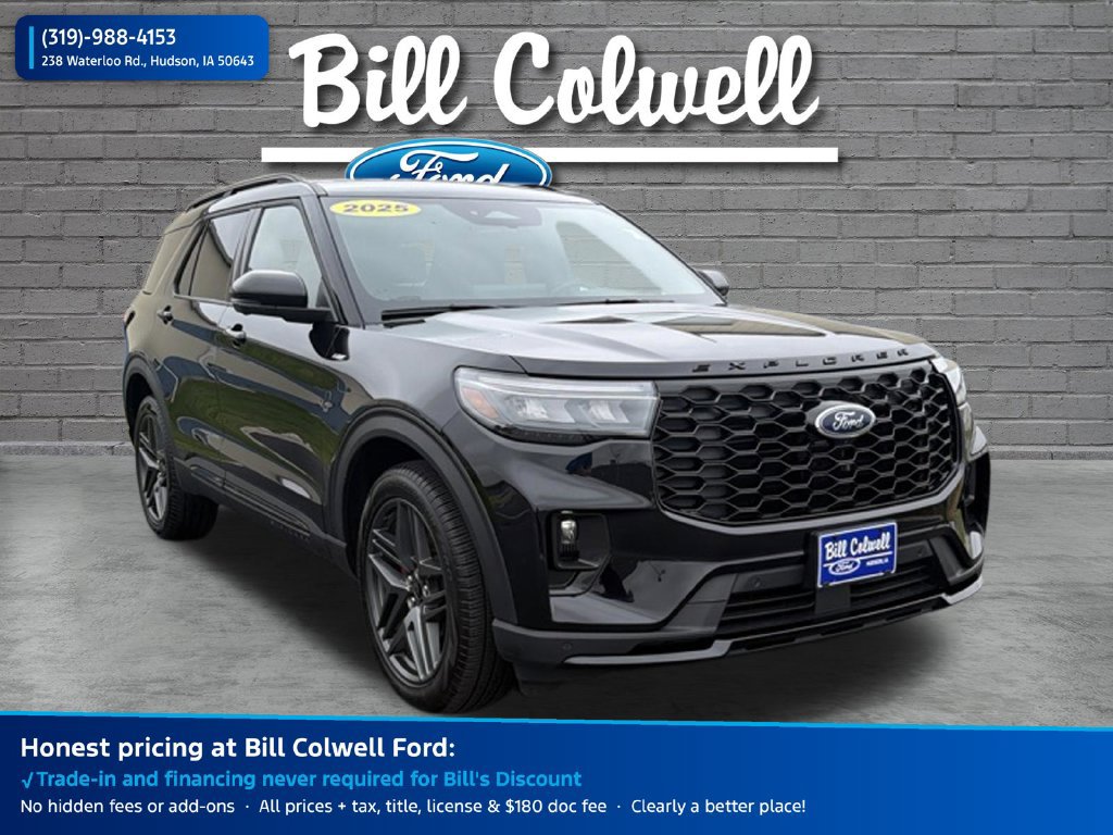 Certified 2025 Ford Explorer ST-Line w/ ST-Line Street Pack