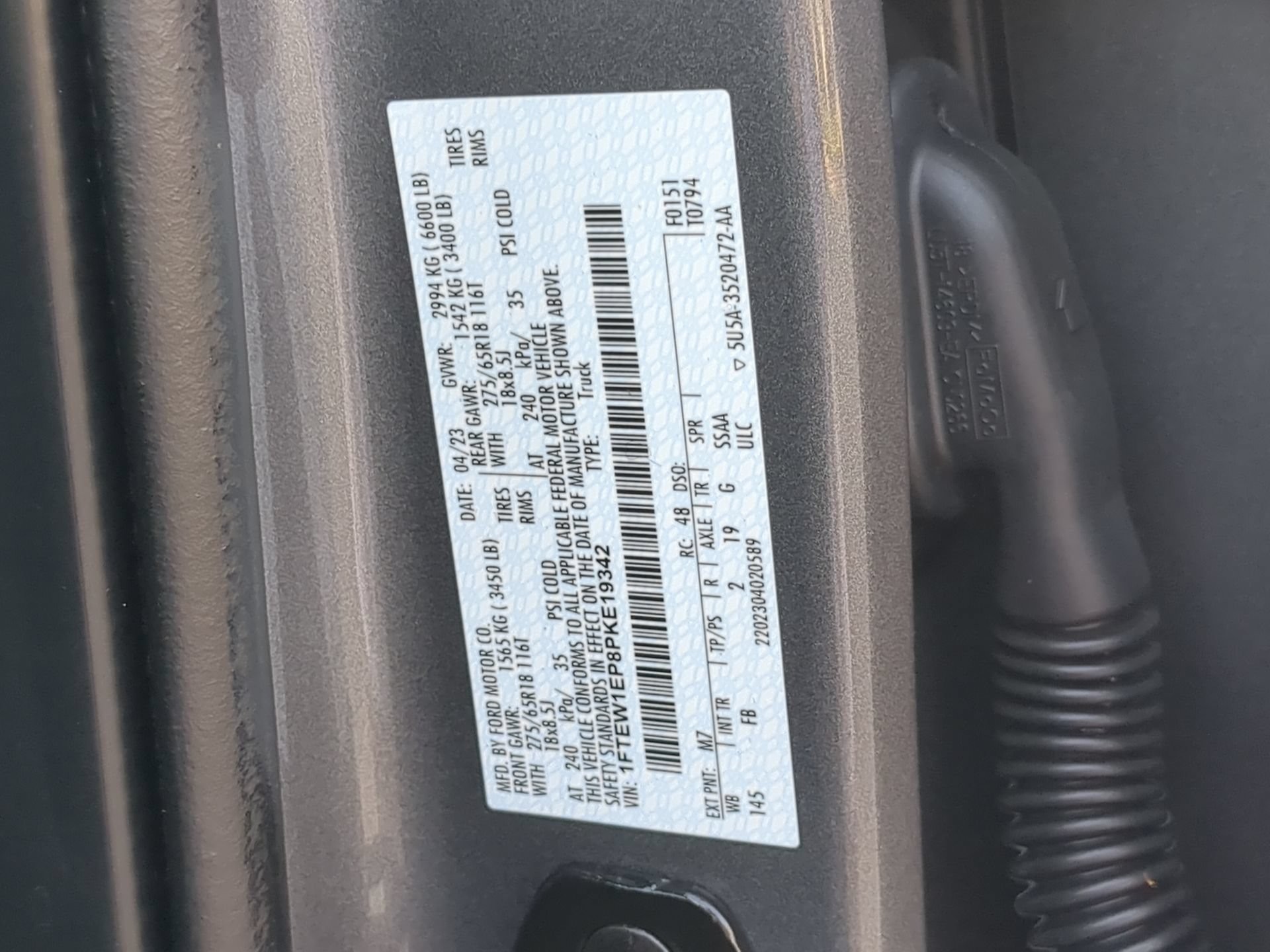 Certified 2023 Ford F150 XLT w/ Equipment Group 302A High AWD/4WD image 74