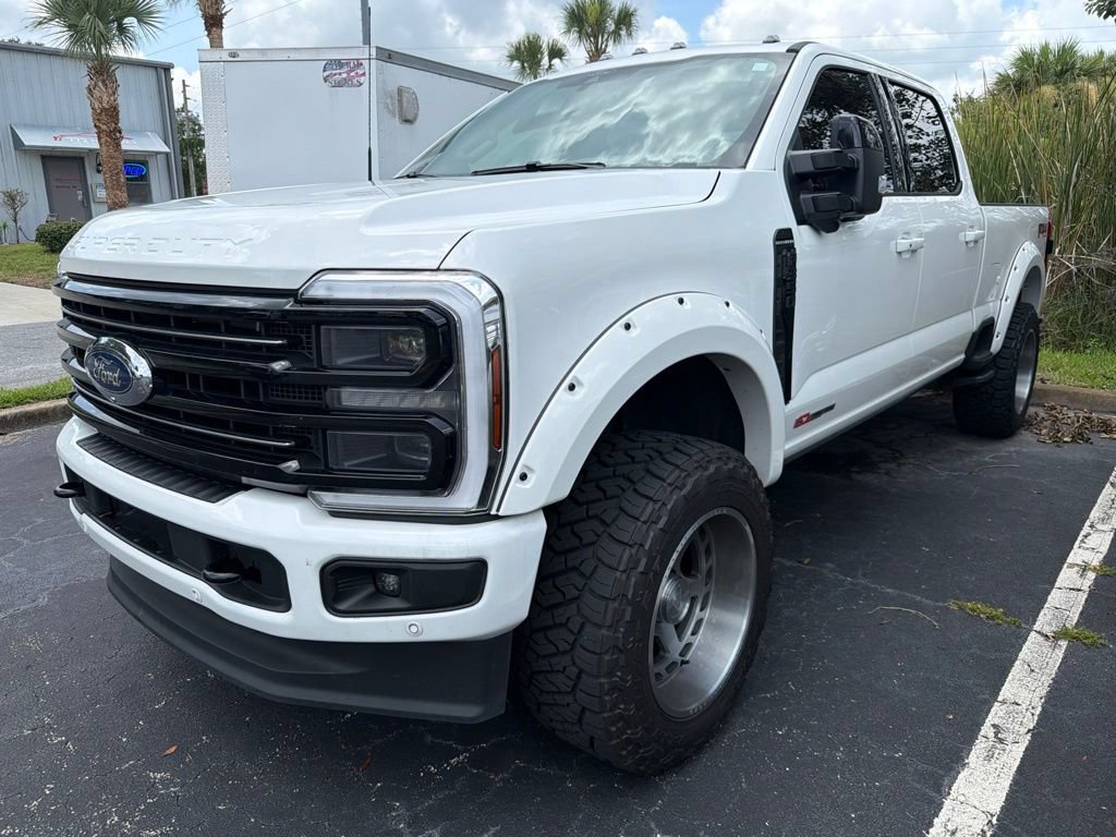 Certified 2025 Ford F350 Platinum w/ FX4 Off-Road Package AWD/4WD image 1