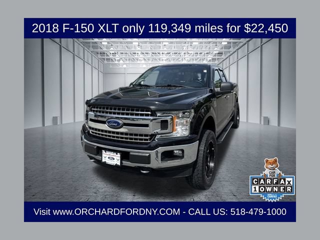 Certified 2018 Ford F150 XLT w/ Equipment Group 301A Mid