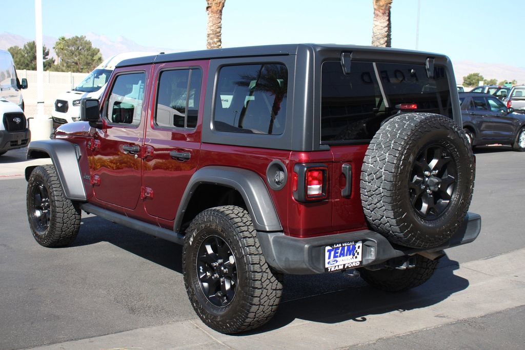 Used 2021 Jeep Wrangler Unlimited Sport image 5