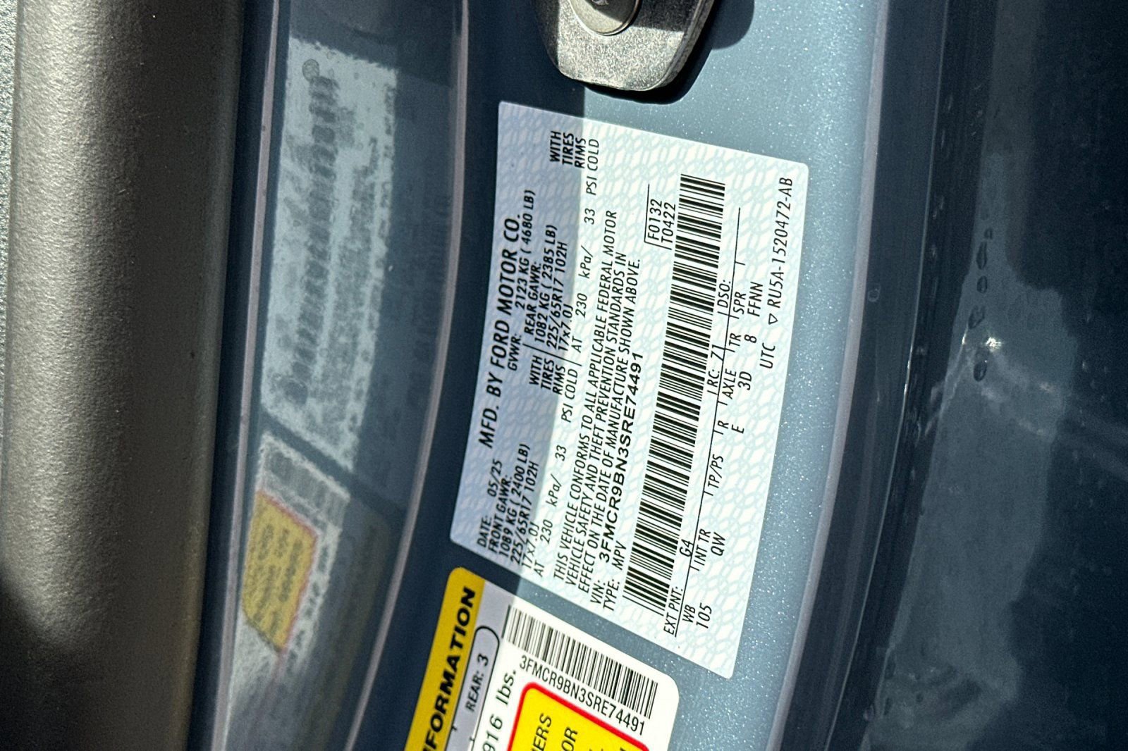 Certified 2025 Ford Bronco Sport Big Bend w/ Convenience Package image 33