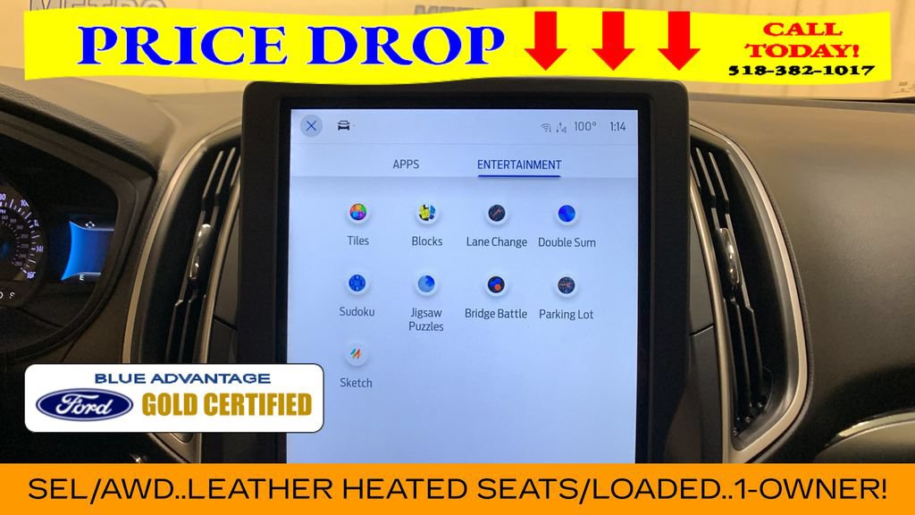 Certified 2022 Ford Edge SEL w/ Convenience Package AWD/4WD image 39