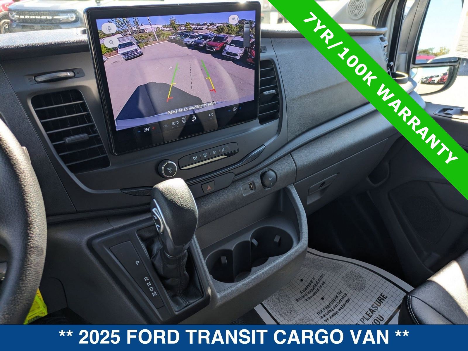 Certified 2025 Ford Transit 250 148 High Roof w/ Load Area Protection Package image 28