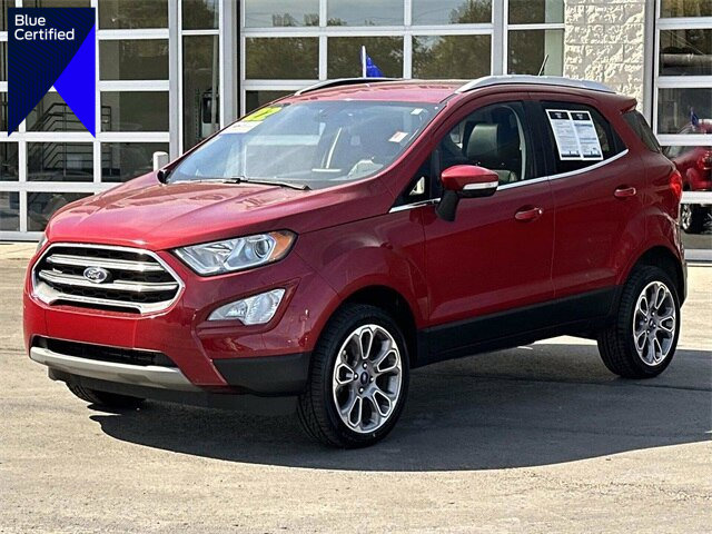 Certified 2022 Ford EcoSport Titanium w/ Interior Protection Package