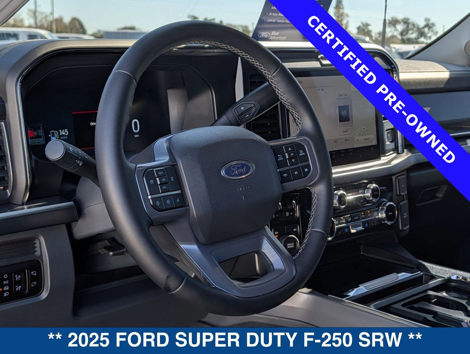 Certified 2025 Ford F250 Lariat w/ Black Appearance Package image 21