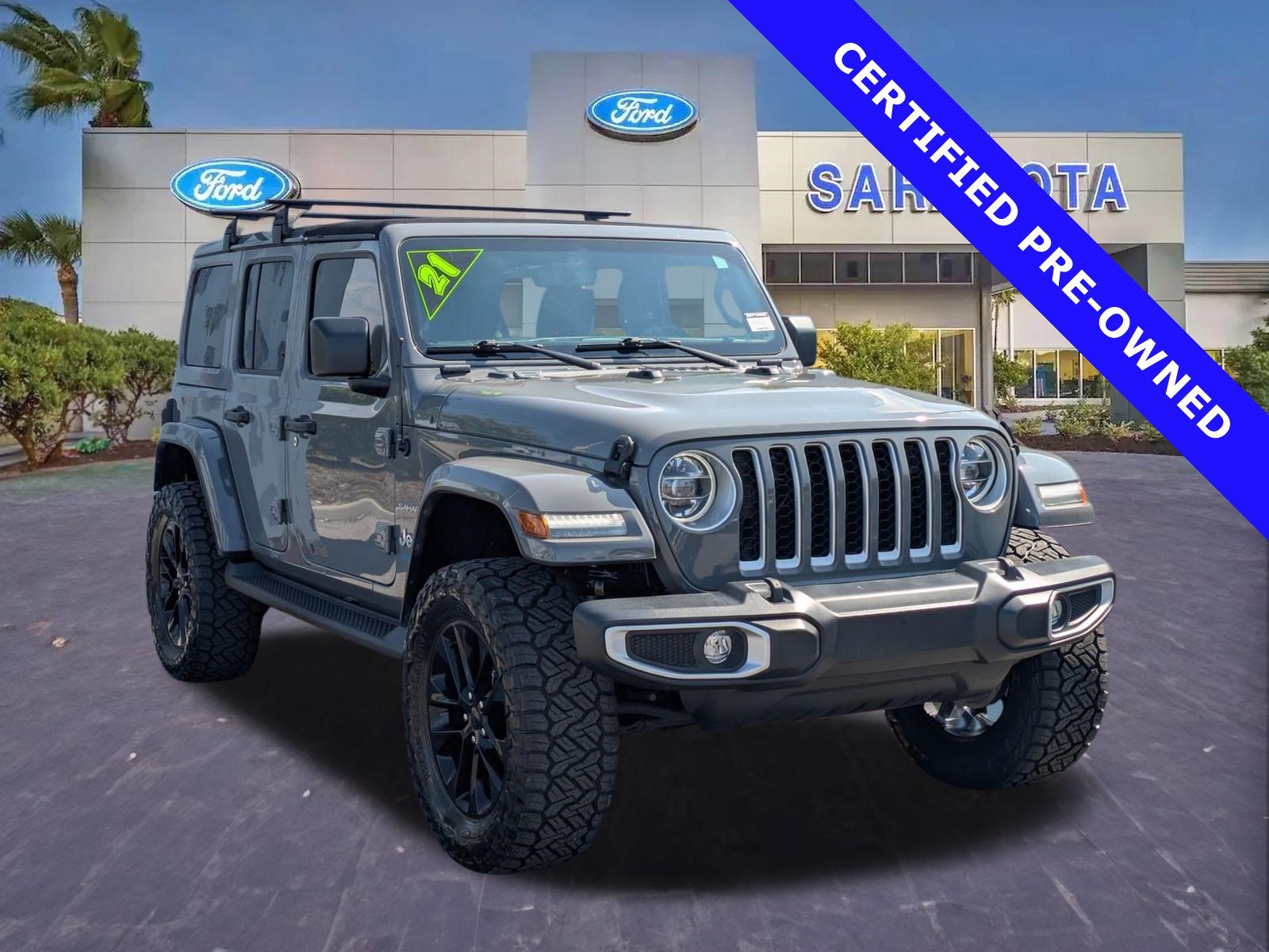 Used 2021 Jeep Wrangler Unlimited Sahara w/ Cold Weather Group
