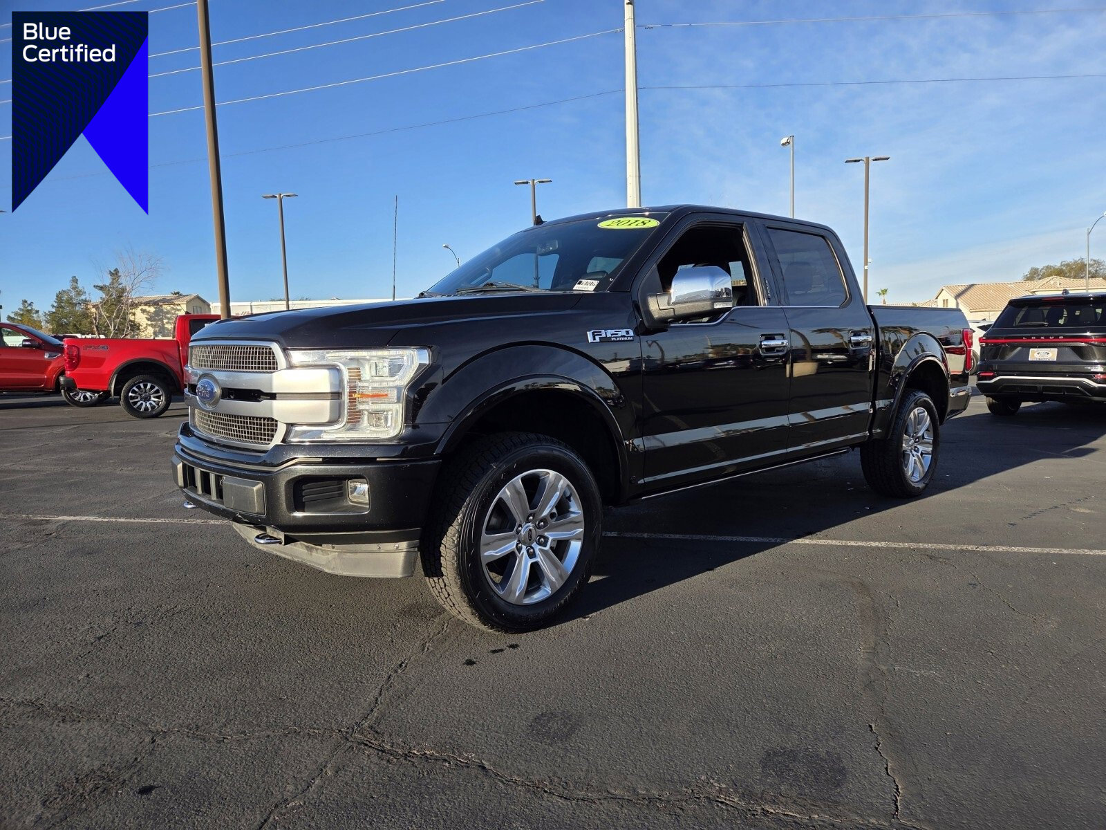 Certified 2018 Ford F150 Platinum w/ Equipment Group 701A Luxury
