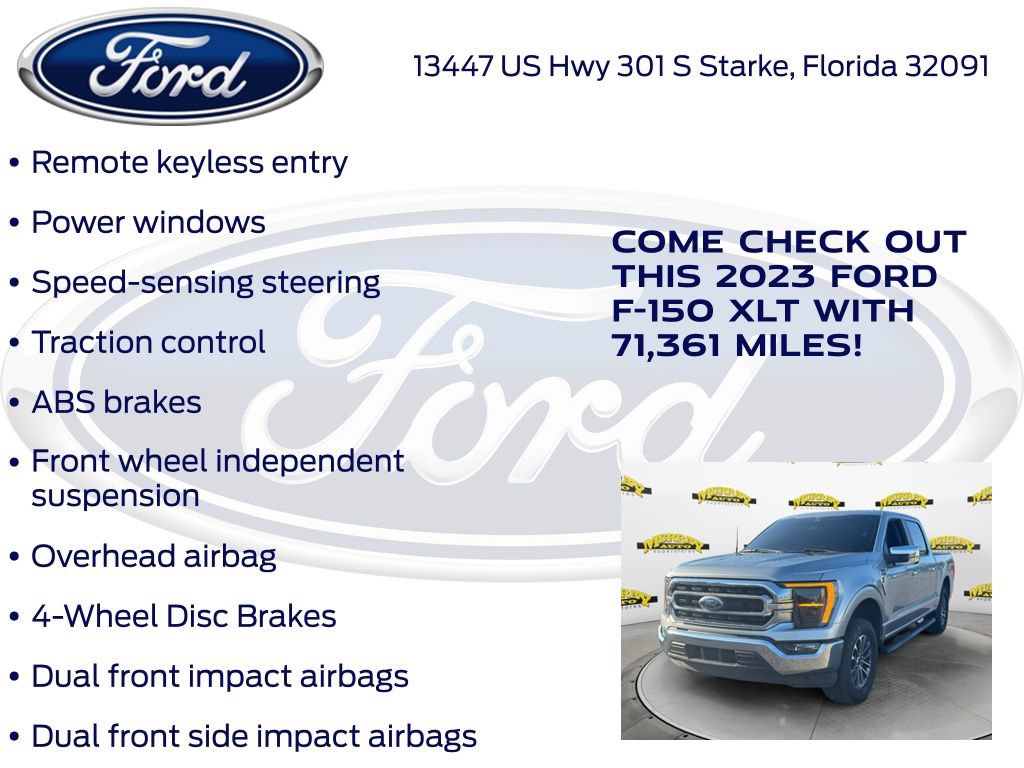 Certified 2023 Ford F150 XLT RWD image 22