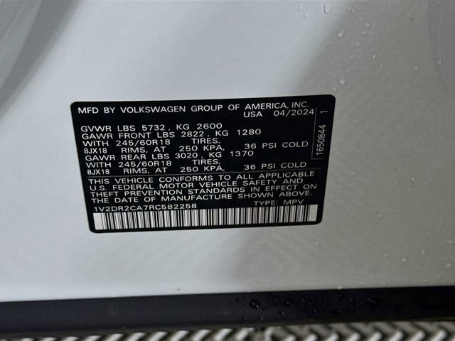 Used 2024 Volkswagen Atlas SE image 36