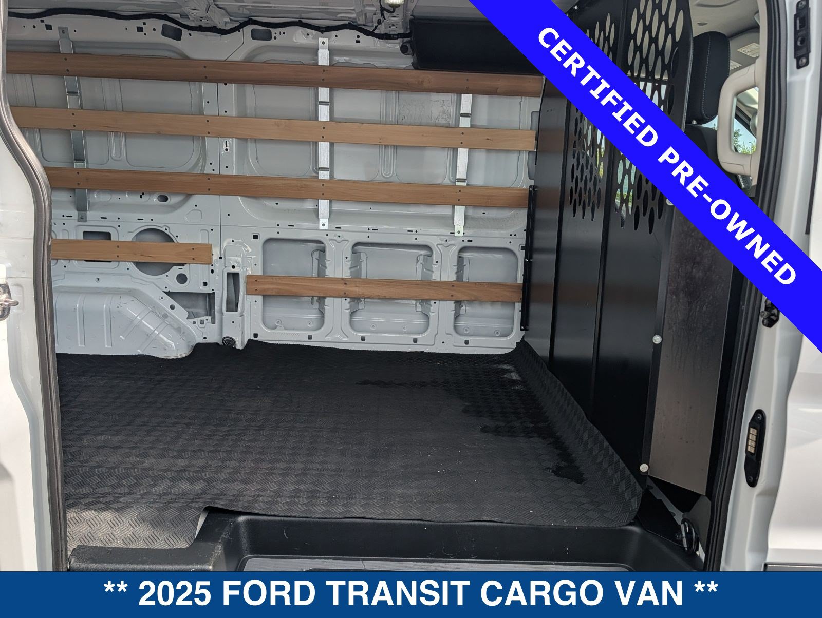 Certified 2025 Ford Transit 250 Low Roof w/ Exterior Upgrade Package RWD image 14