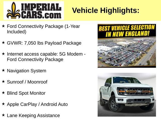 Certified 2026 Ford F150 Tremor w/ Bed Utility Package AWD/4WD image 8