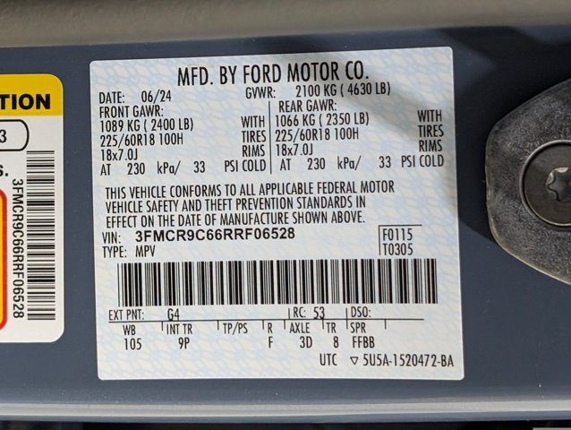 Certified 2024 Ford Bronco Sport Outer Banks w/ Tech Package AWD/4WD image 25