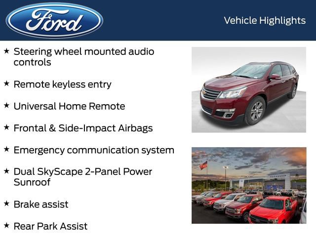 Used 2017 Chevrolet Traverse LT w/ Traveler's Package AWD/4WD image 13