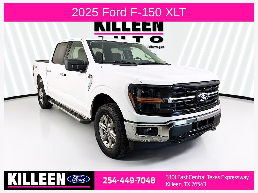 Certified 2025 Ford F150 XLT w/ Equipment Group 301A Standard