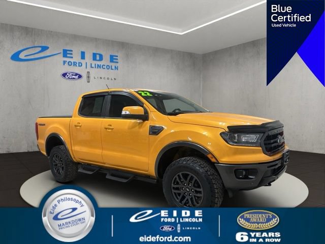 Certified 2022 Ford Ranger Lariat w/ Tremor Off-Road Package AWD/4WD video 1