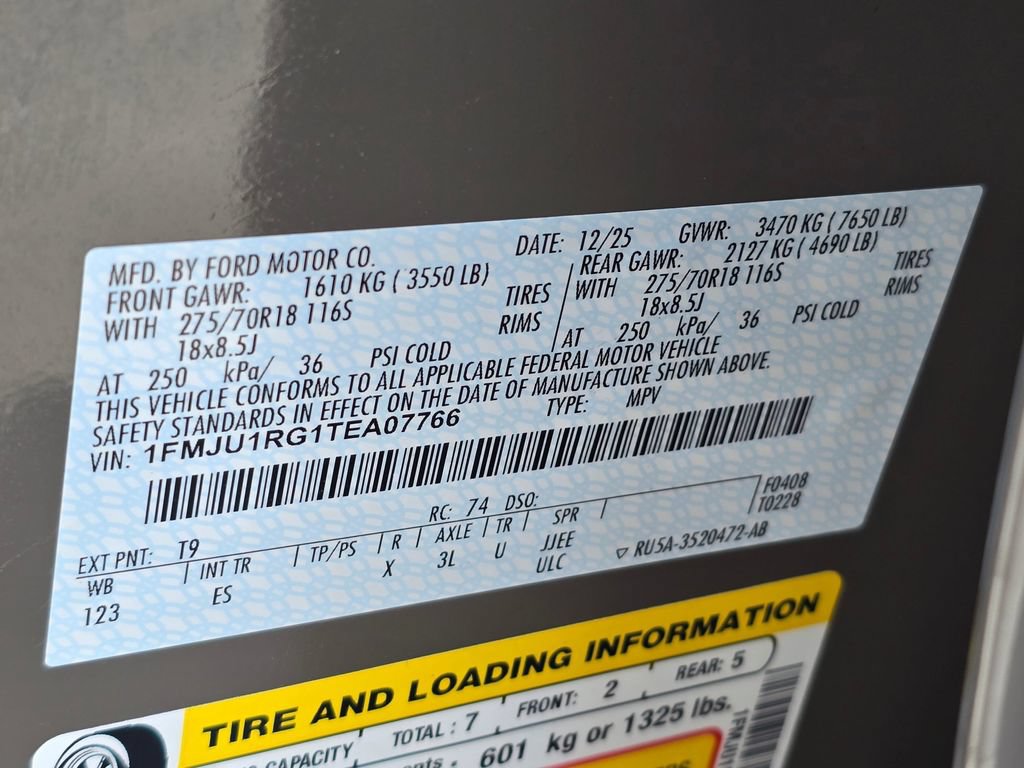 Certified 2026 Ford Expedition Tremor AWD/4WD image 34