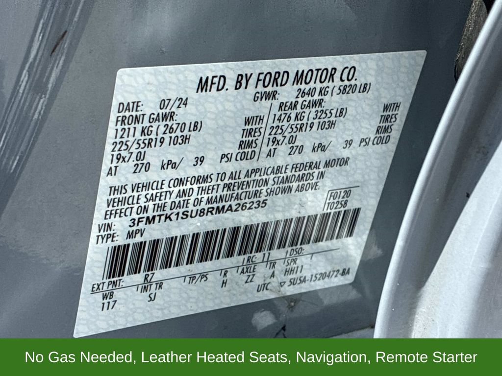 Certified 2024 Ford Mustang Mach-E Select w/ Comfort Package Lite AWD/4WD image 21