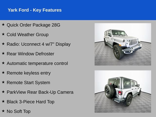 Used 2019 Jeep Wrangler Unlimited Sahara w/ Cold Weather Group AWD/4WD image 2