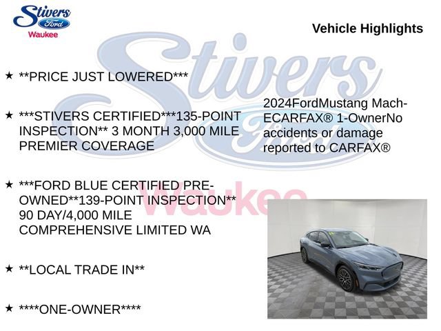 Certified 2024 Ford Mustang Mach-E Premium RWD image 9