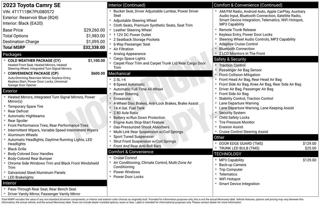 Used 2023 Toyota Camry SE w/ Cold Weather Package video 2