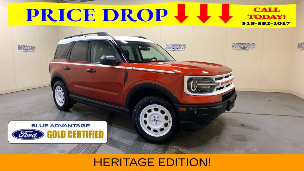 Certified 2024 Ford Bronco Sport Heritage w/ Heritage Convenience Package
