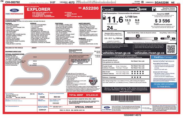 Certified 2025 Ford Explorer ST image 40