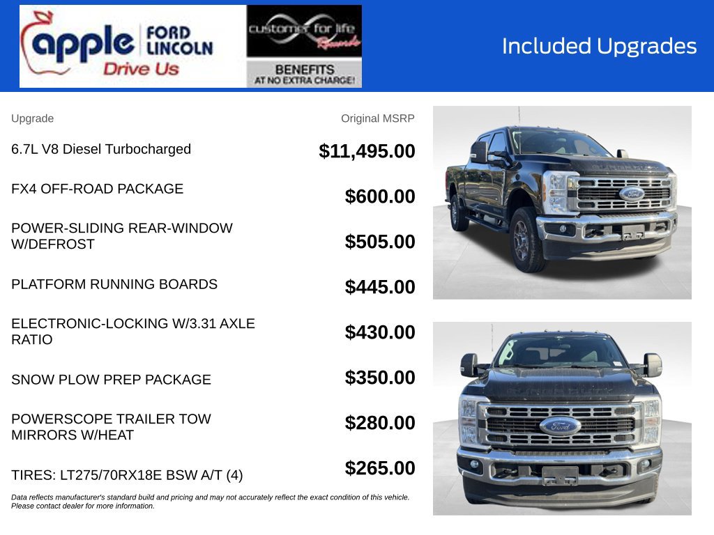 Certified 2026 Ford F250 XLT w/ FX4 Off-Road Package AWD/4WD image 4