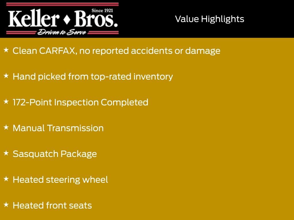 Certified 2025 Ford Bronco Badlands w/ Sasquatch Package AWD/4WD image 9