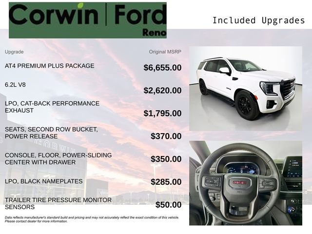 Used 2023 GMC Yukon AT4 w/ AT4 Premium Plus Package image 10