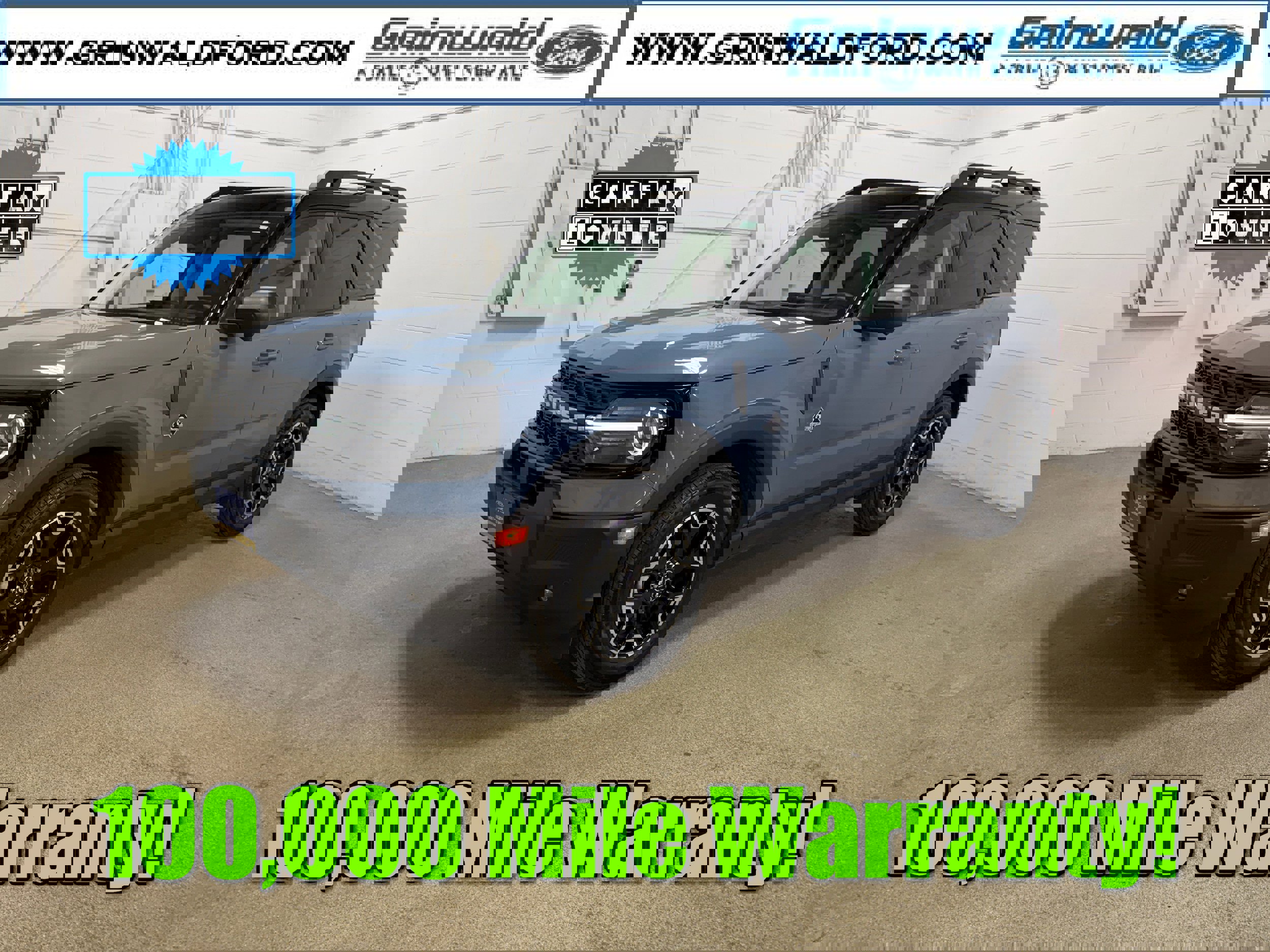 Certified 2025 Ford Bronco Sport Outer Banks w/ Outer Banks Tech Package+ image 1
