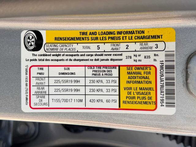 Certified 2024 Ford Escape Platinum AWD/4WD image 27