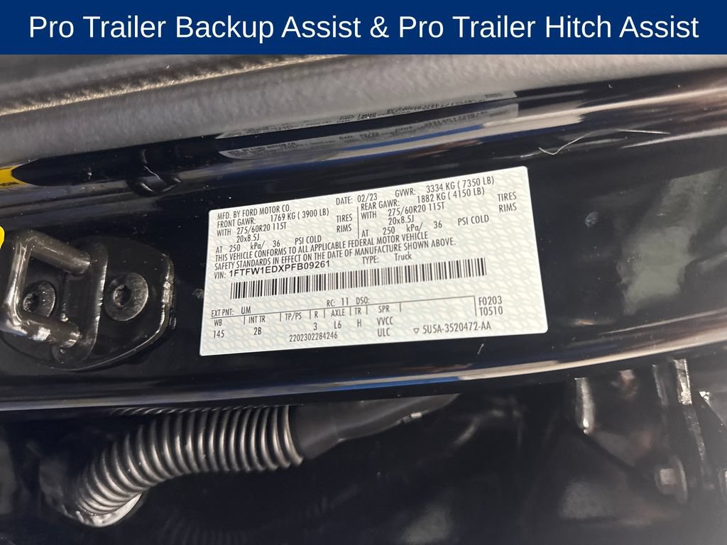 Certified 2023 Ford F150 Lariat w/ Equipment Group 502A High AWD/4WD image 35