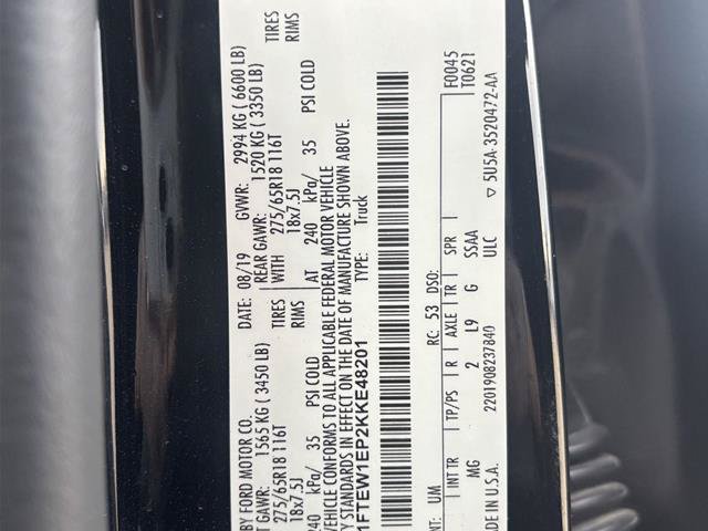 Certified 2019 Ford F150 XLT w/ Equipment Group 301A Mid AWD/4WD image 38
