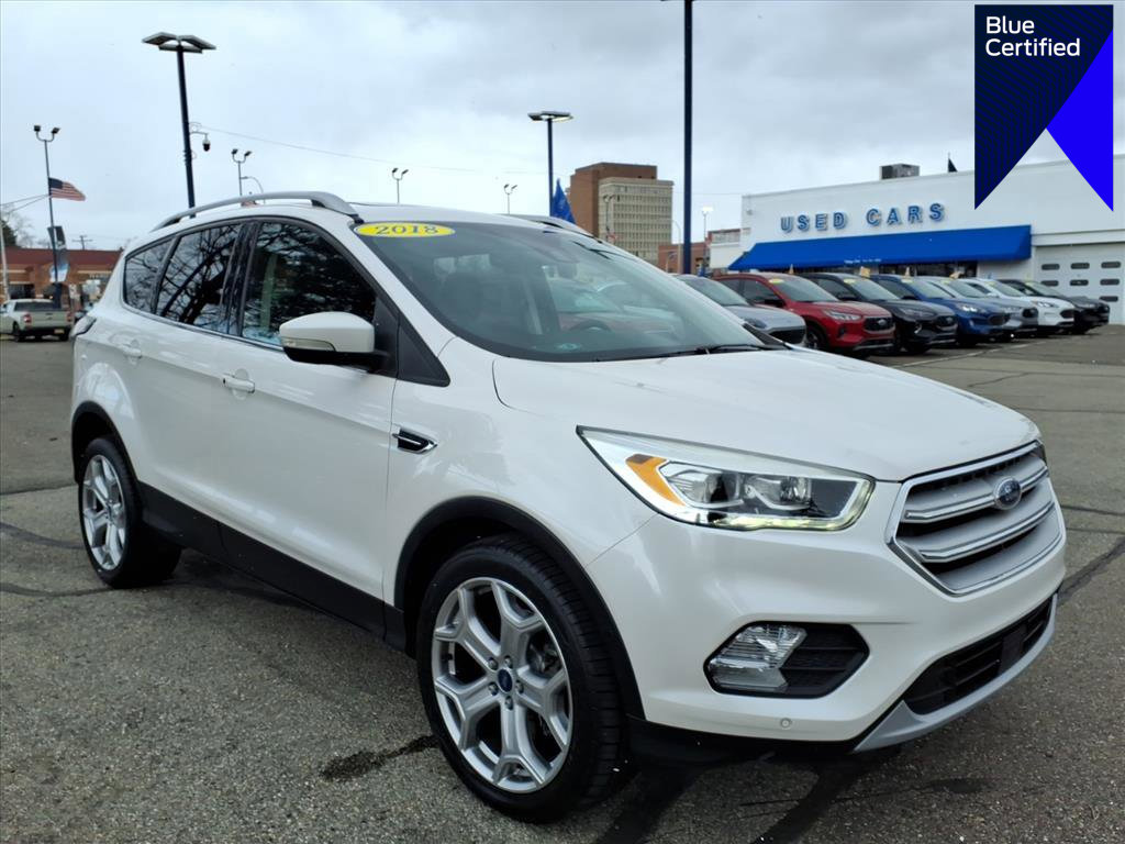 Certified 2018 Ford Escape Titanium w/ Ford Safe & Smart Package