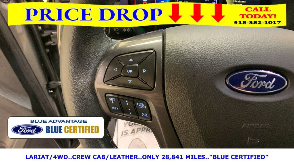Certified 2019 Ford Ranger Lariat w/ Equipment Group 501A Mid image 36