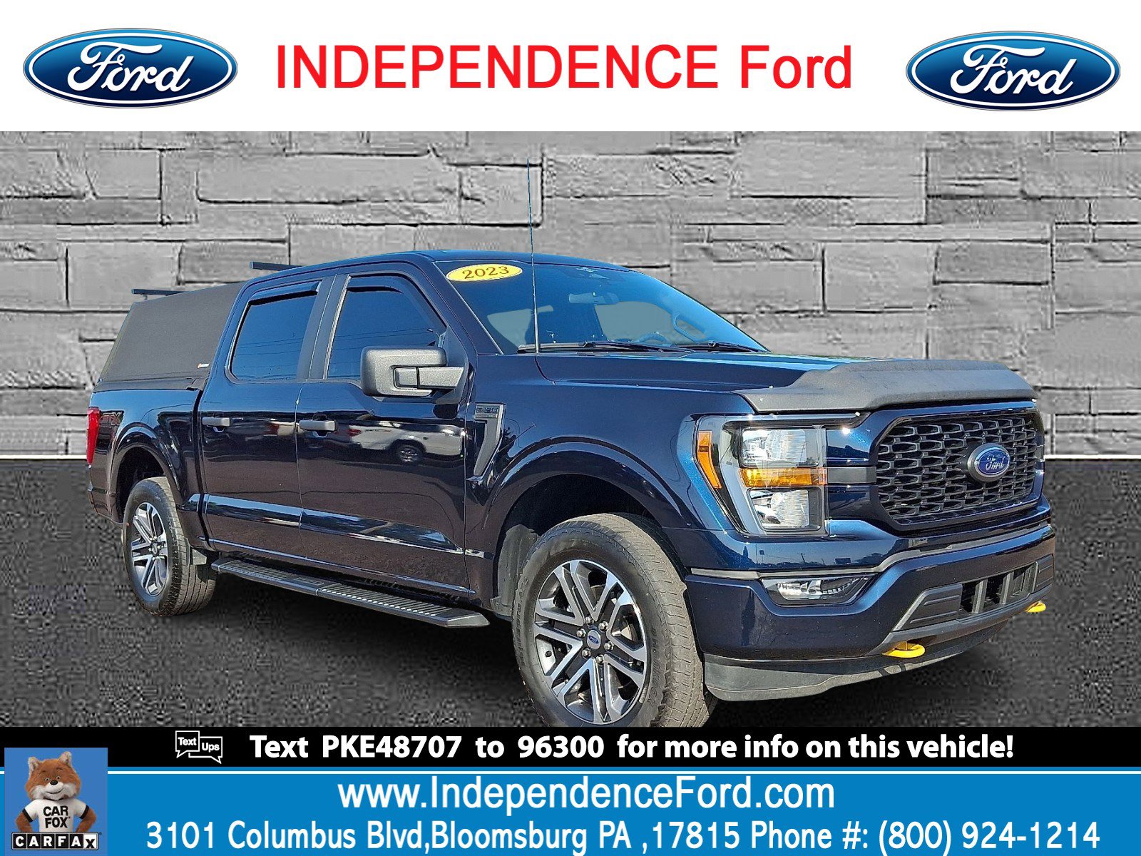 Certified 2023 Ford F150 XL w/ STX Appearance Package
